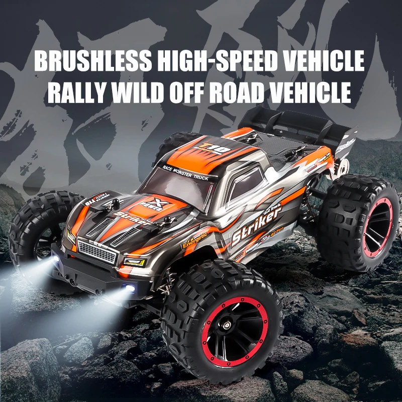 HBX 2105A T10 1:14 75Km/h High-speed RC Car 2.4G Scale 4WD RC Racing Car Brushless High Speed Drift Monster Truck Car Boy Toy