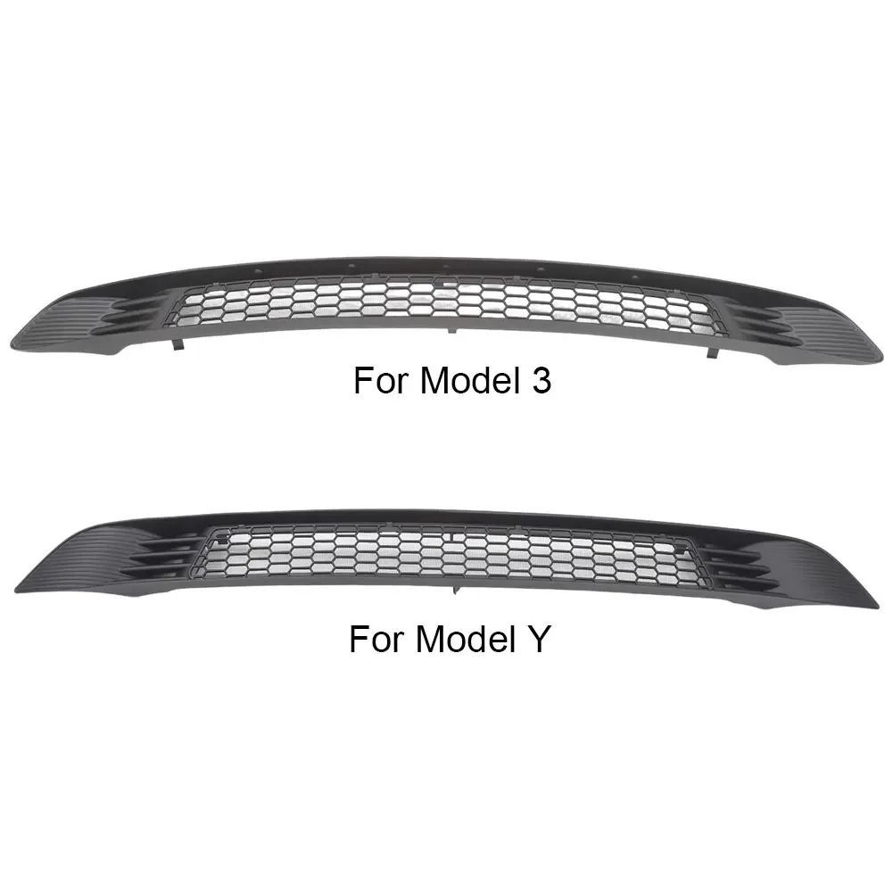 Removable Auto Bug Net Durable Anti-insect Front Mesh Grille Buckle Installation Integrated Anti-insect Mesh for Tesla Model 3/Y