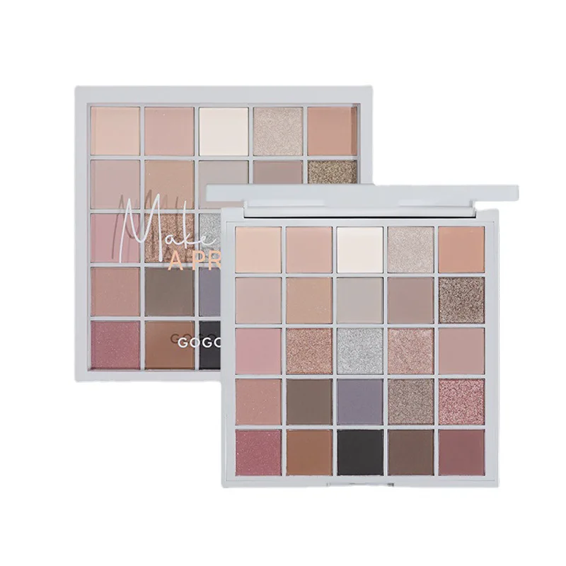 Gogotales 25 colors Eyeshadow Palette Pearlescent Matte Earth Tones Multi-color Korean Eye Shadow Palette maquillaje sheeneffect