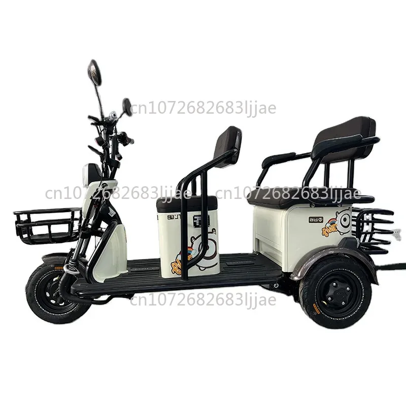 New Electric Tricycle Adult  Agricultural Double Row Electric Tricycle with 3 Wheel