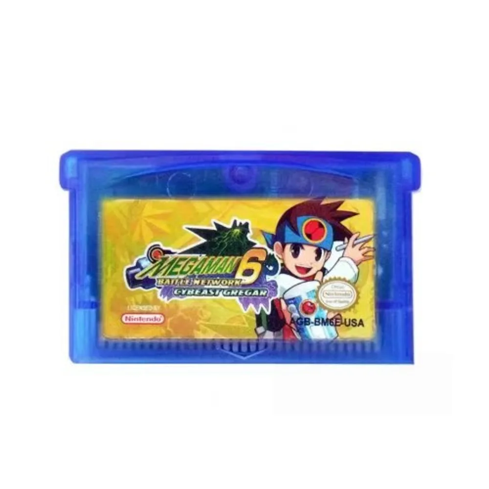 gbm-ndsl-gbasp-gba-ゲームカード-メガマン6-ライオン-英語版