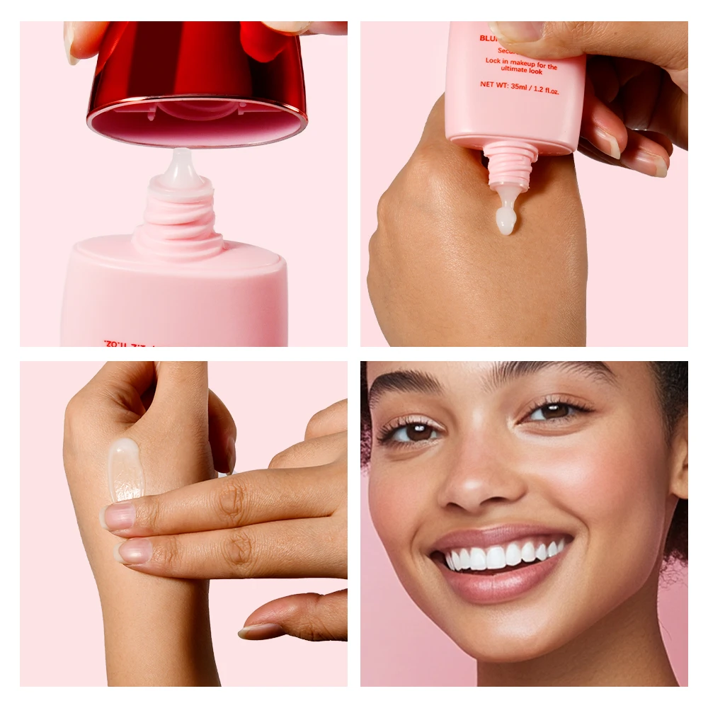 Ultimate Setting Powder Reisegrößen-Set Blur Magnet Primer Setting Spray Base Blur Balm Wasserdichtes, langlebiges Make-up-Set