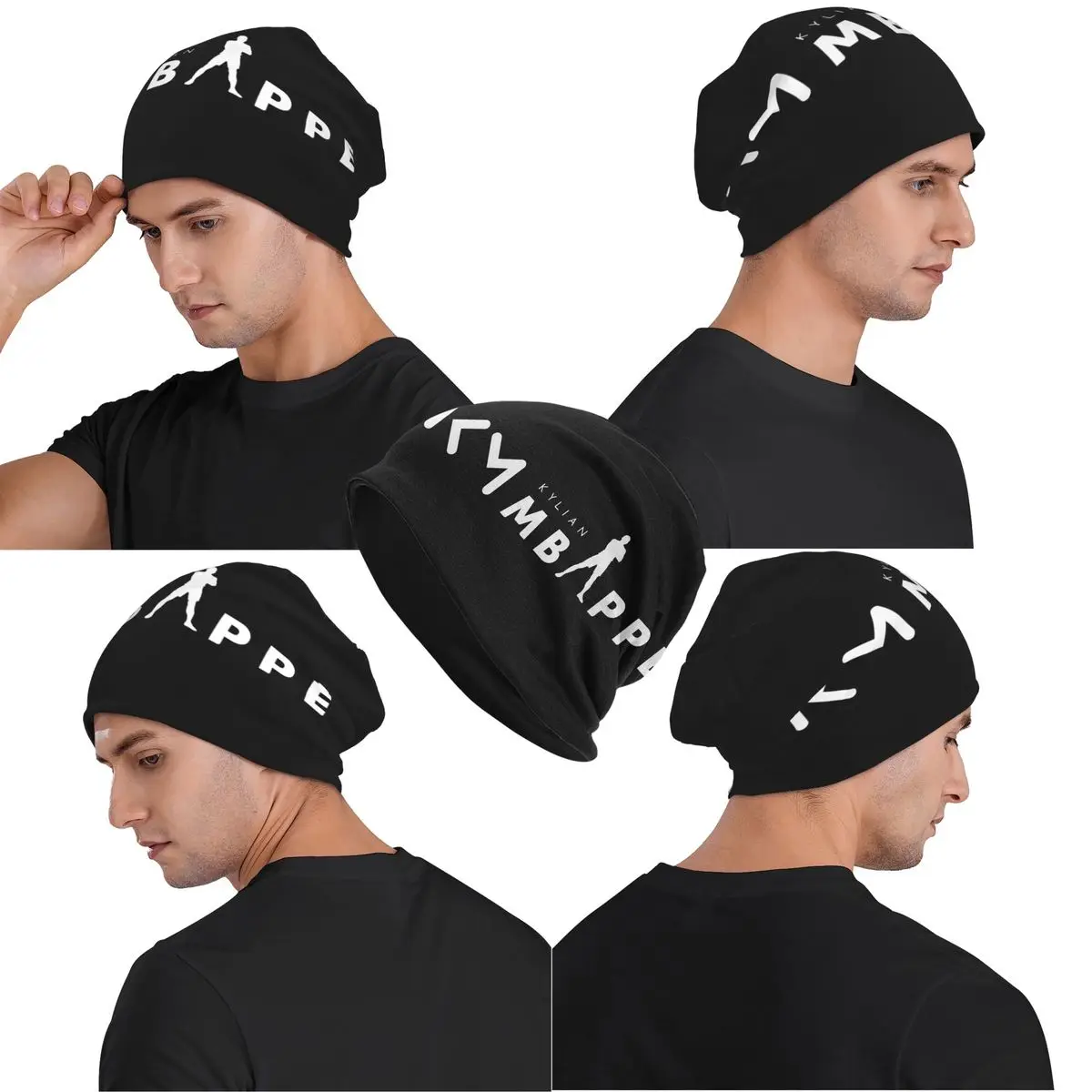 Men Women Mbappe KM Football Chemo Beanie Cap Accessories Fall Winter Headwear Soccer Star Bonnet Knit Hat Wonderful Gift