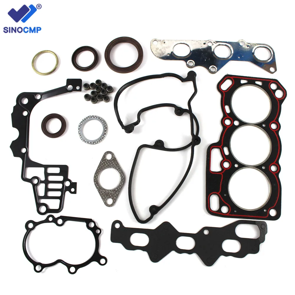 SQR372 Full Cylinder Head Gasket Kit for Joyner Chery 800cc Engines Aftermarket Parts with 3 Month Warranty