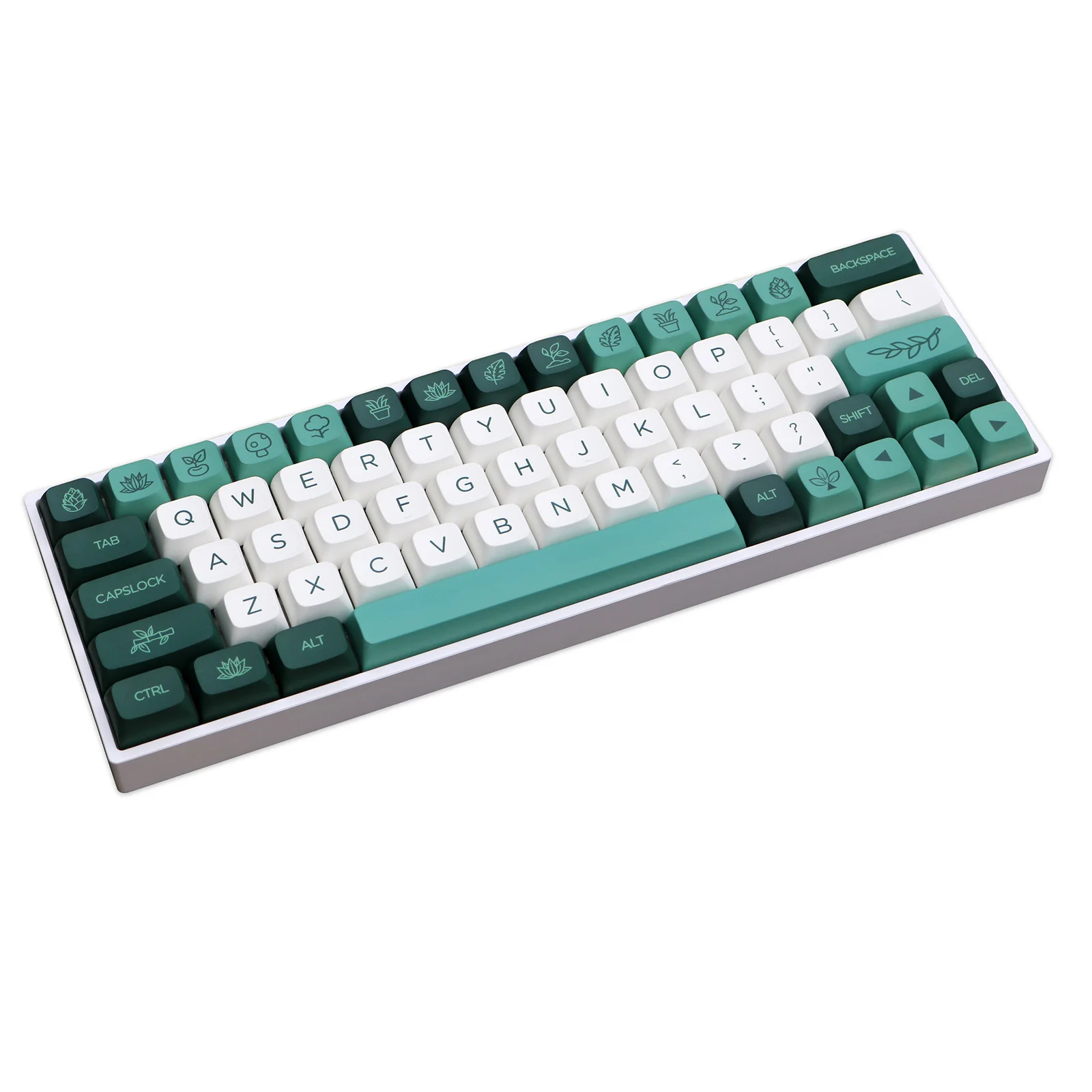 138 Keys/set GMK Botanical Keycaps 5 Sides Dye Sublimation Key Caps QX XDA Profile Keycap With 2u 1.75U Shift 1.5U ctrl alt