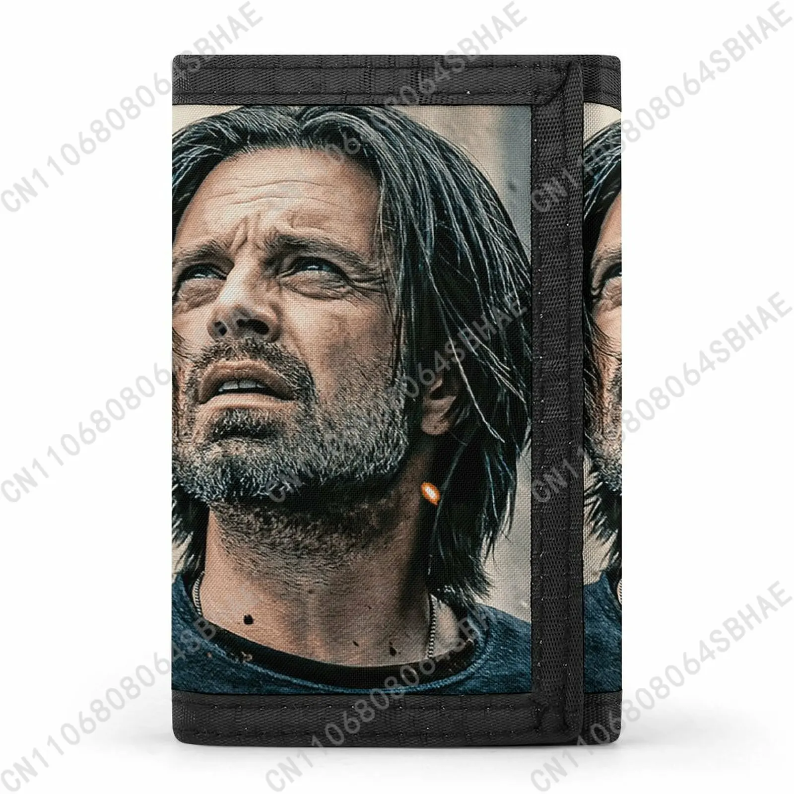 

Marvel Bucky Barnes Tri Fold Wallet Teenage Girls Boys Slim 3 Fold Card Personalized Pattern Purse School Daily Use Cosplay