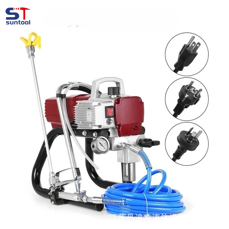 450 440 HV Airless Spraying Machine for Home Decoration Latex Paint, Interior and Exterior Wall Coatings, Rust Proof Paint