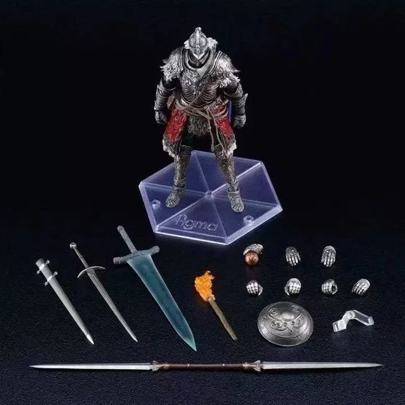 17Cm MaxFactory Figma 624 Elden Ring Blaidd The Half-Wolf Artikulasi Action Figure Koleksi Model Mainan untuk Hadiah Anak-anak
