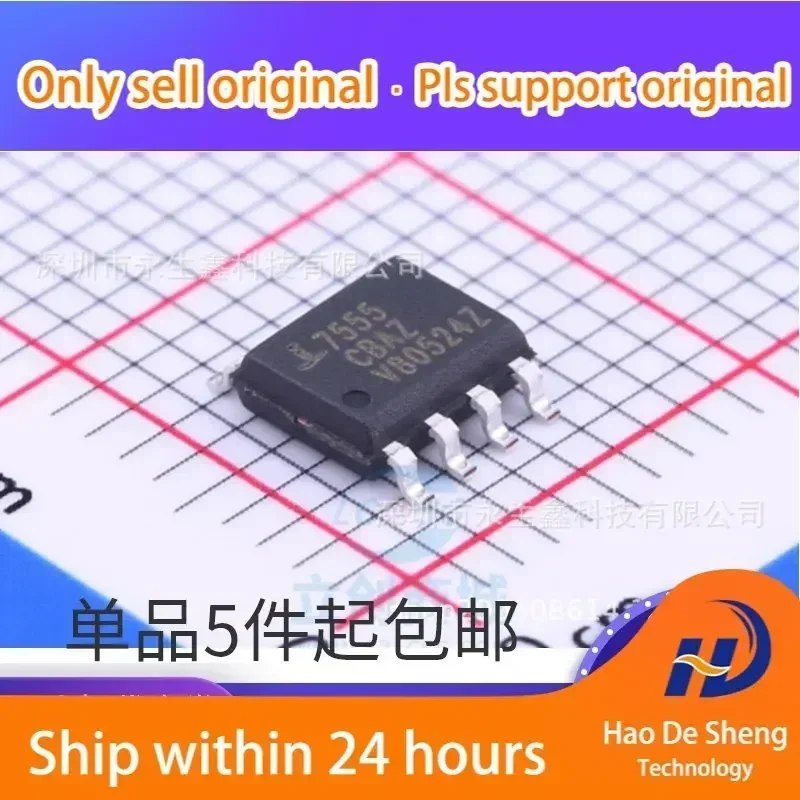 10PCS/LOT ICM7555CBAZ ICM7555CBAZ-T ICM7555 SOP-8  Time Base Integration IC New Original In Stock