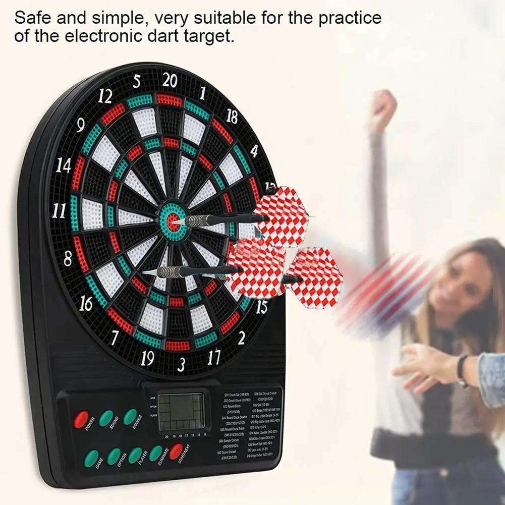 

High Reliability Dart Board Electronic Dart Board Set with Lcd Screen for Indoor or Outdoor Entertainment Automatic Scoring Soft