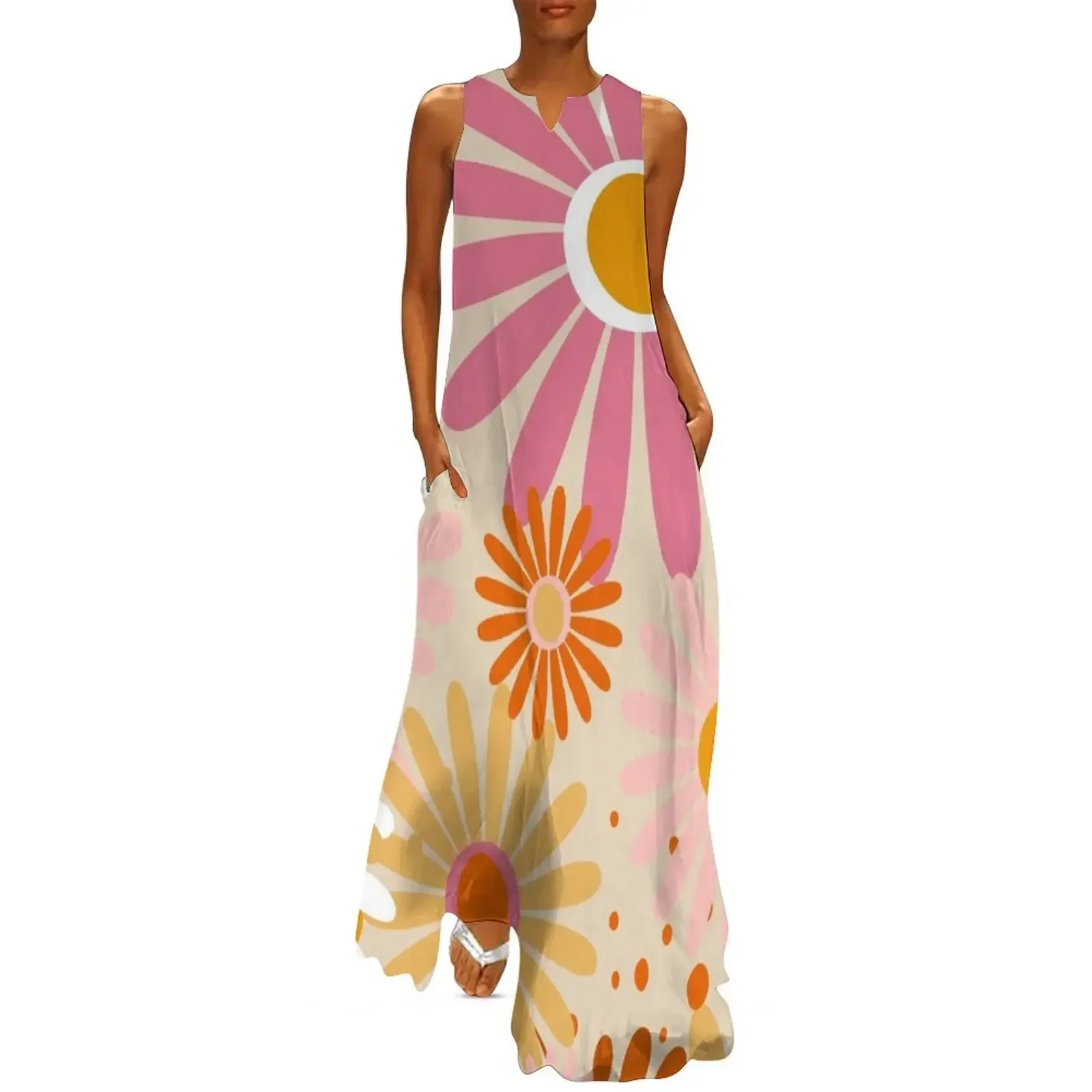 

orange Long Dress women's summer jumpsuit party dresses women ladies dresses for special occasions dress dresses Dress