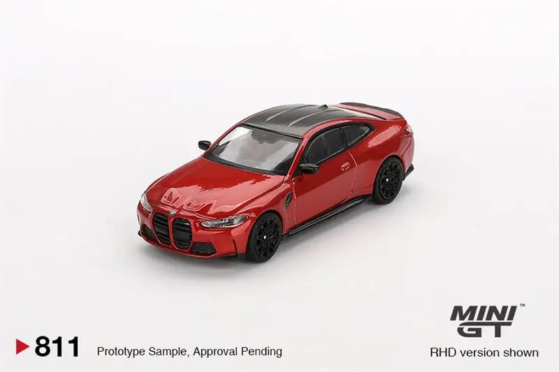 

MINI GT 1:64 M4 Competition (G82) Sahkir Orange LHD Blister package Diecast Model Car