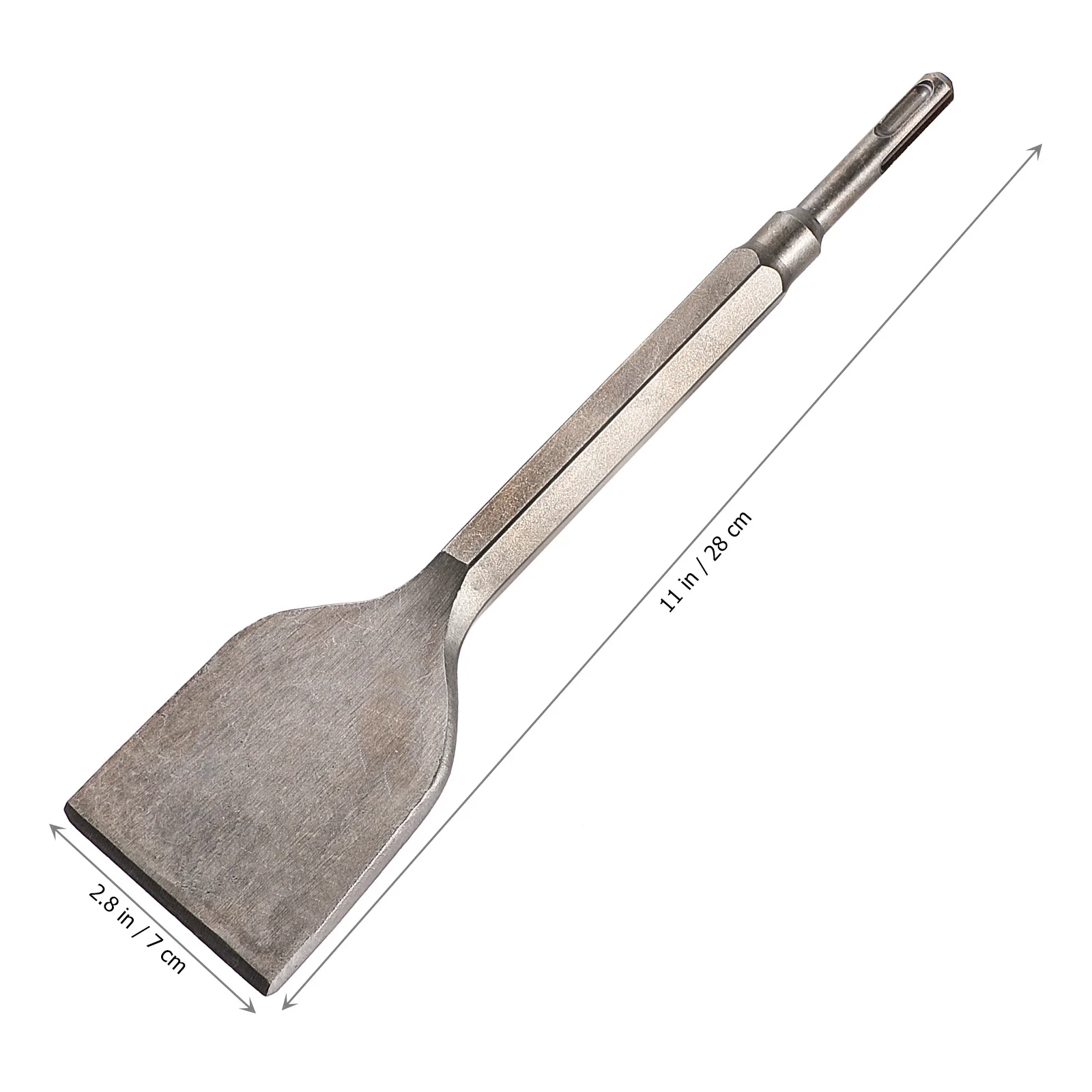 

Bent Tile Chisel Angled Masonry Tool For Concrete Brick Stone Wall Floor Scraper Hammer Drill Wide Scaling Removal Hand
