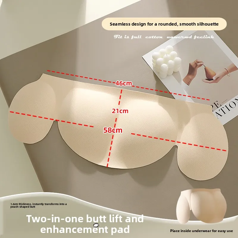 

Thickened Insert Cheeky Butt Lifting Padded Jeans Women's Peach Butt Enhancing Cushioning Briefs Home Wear Underwear