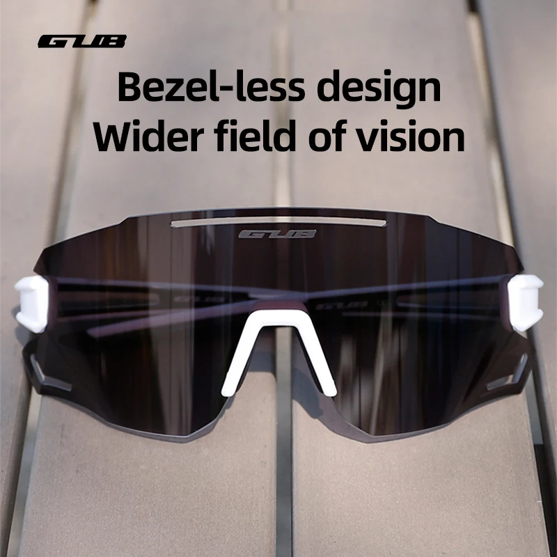 GUB 6300 Cycling Sunglasses Photochromic Glasses Men Women Mountain Road Bike  Sports Eyewear Goggles Bicycle Riding Equipment