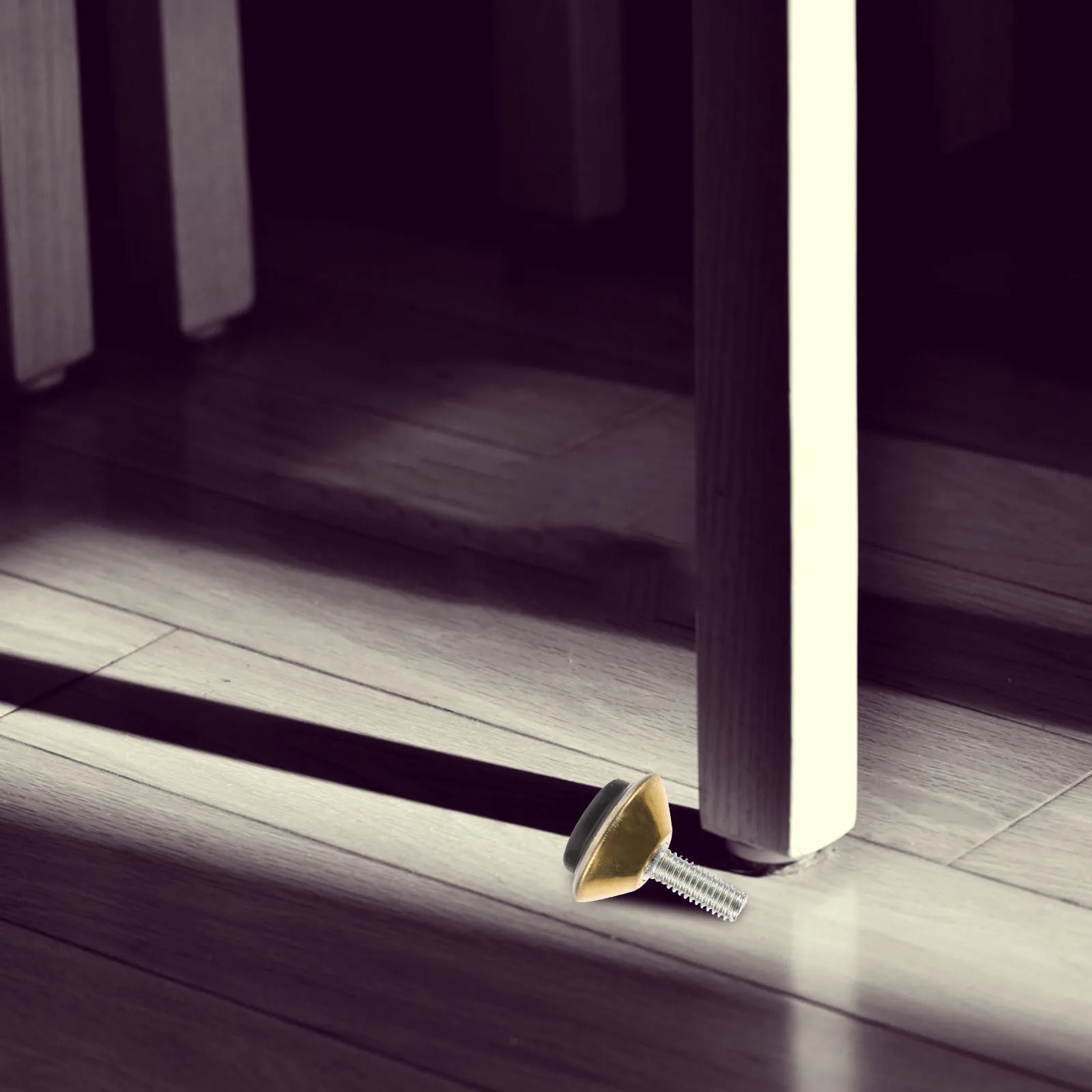 

12pcs Adjustable Furniture Levelers Heavy Duty Metal Feet For Chairs Tables Non-Skid Wear Resistant Floor Protector