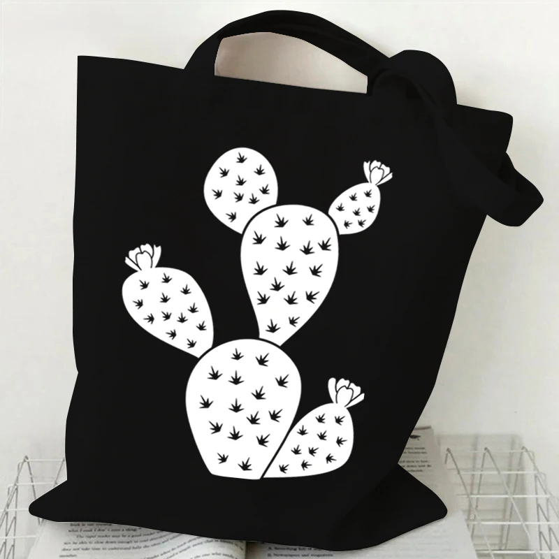 Vrouwen handtassen bloem slang canvas tas grappige handtas voor tiener plant stijl mode draagtassen ontwerp merk zijtas voor dames