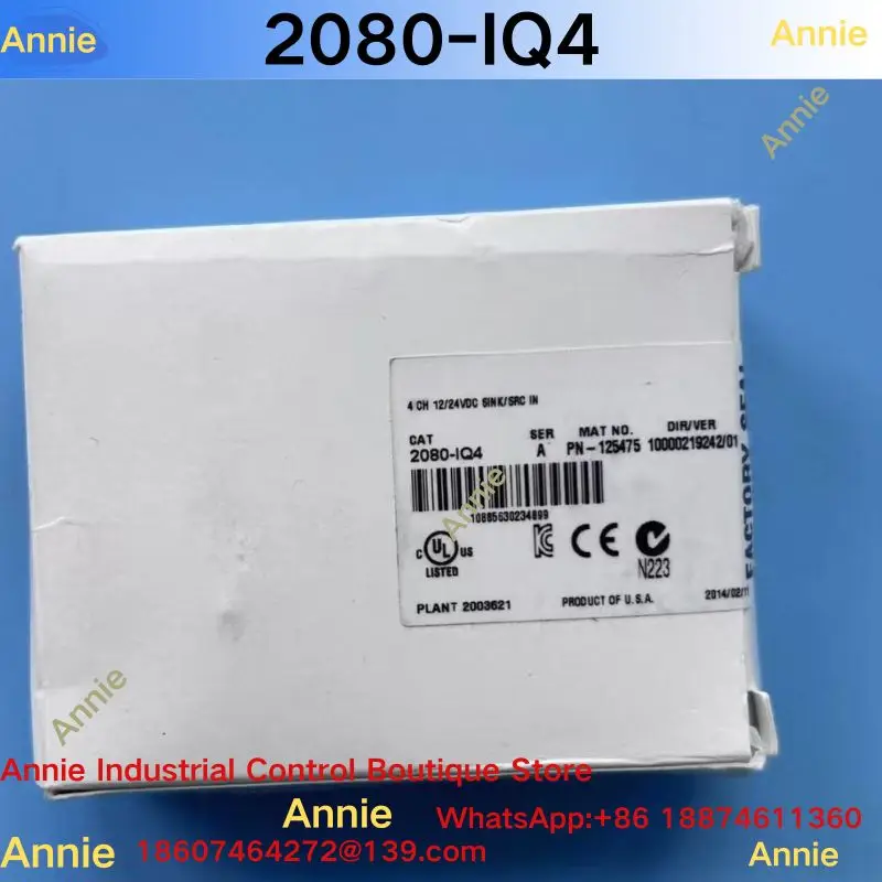 Brand new 2080-IQ4 input/output module