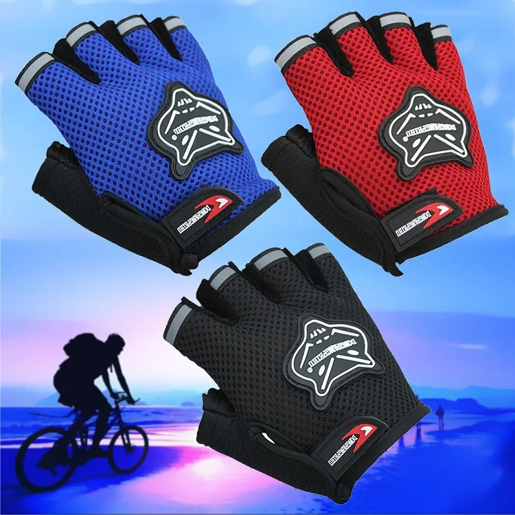 Cycling Gloves Body Building Fitness Men Women Gym Gloves Weight Lifting Gloves Anti Slip Bar Grips Training Exercise Mitts