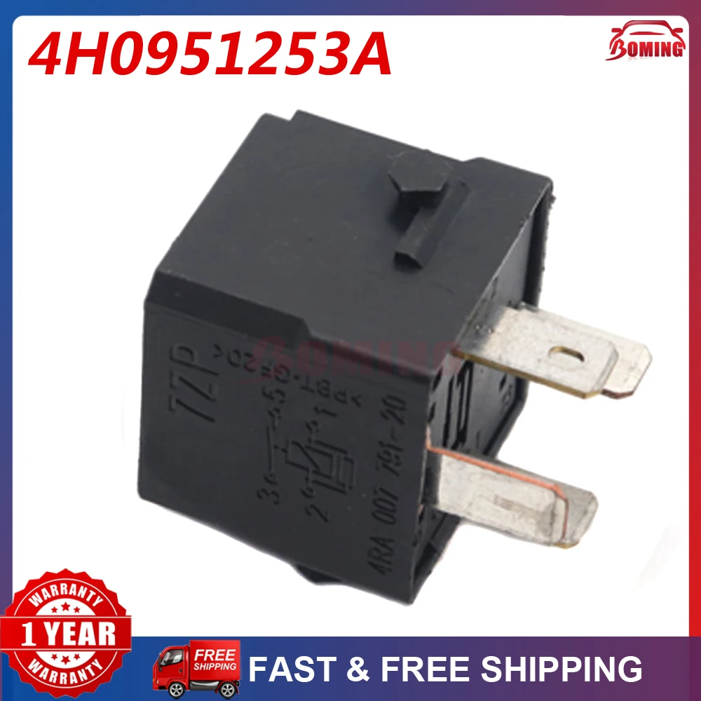 4H0951253A New Car Cooling Fan Relay NO.645 For Volkswagen Phaeton Touareg Golf Tiguan For Audi A4 A6 Q3 4H0 951 253 A