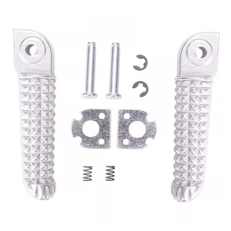 Aluminum Motorcycle Front Rear Folding Foot Pegs Pedal Rest Footpegs Footrest for Yamaha YZF600 R6 YZF1000-R1 MT 07 09 XJ6 FZ1