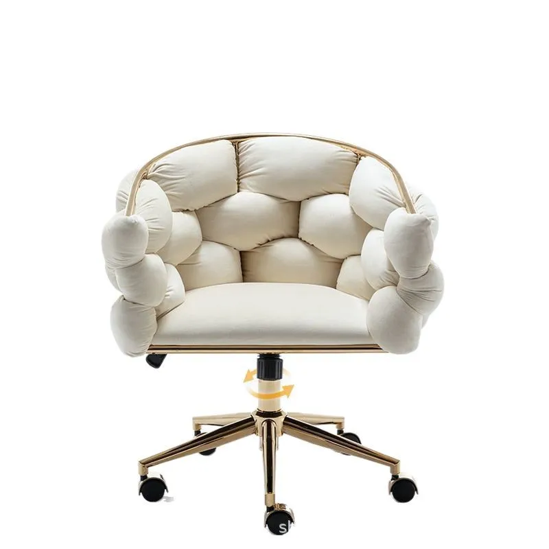 

Computer chair home comfortable sedentary girls bedroom makeup chair dormitory study manicure chair stool