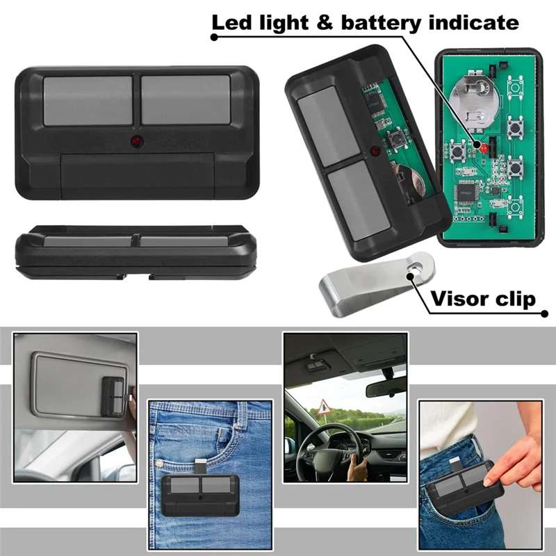 A003 차고 문 원격 892LT 차고 문 오프너 원격은 972LM 372LM 62LM 974LM 원격 제어 3팩을 대체합니다.