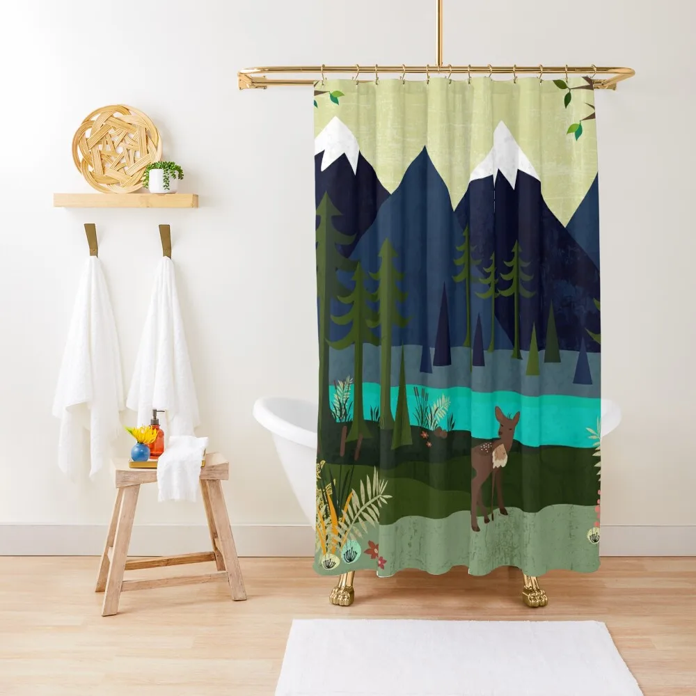 

March Shower Curtain Bathroom Decor Anime Shower Cute Shower Bathroom Box Curtain