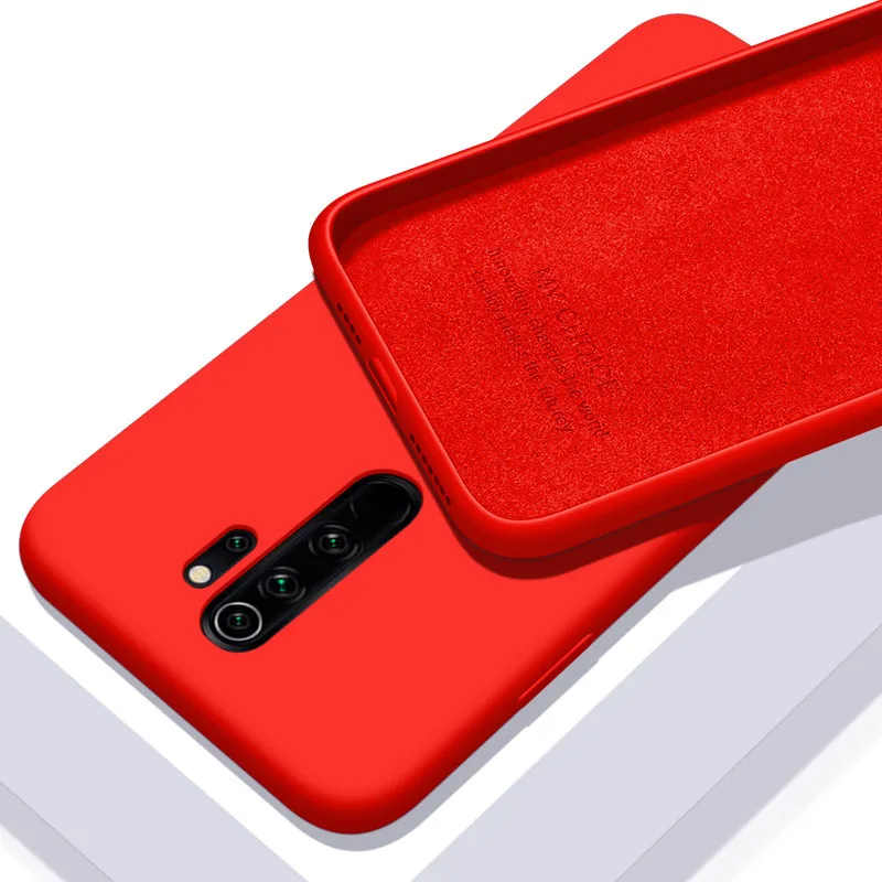 Für XiaoMi RedMi Note 9 9s Pro 10 11 11S 10s 10T 9T 8 8T 7 Pro 9A 9C 10C Poco X3 F3 Soft Solid Candy Cover Flüssigsilikonhülle – Detail 9