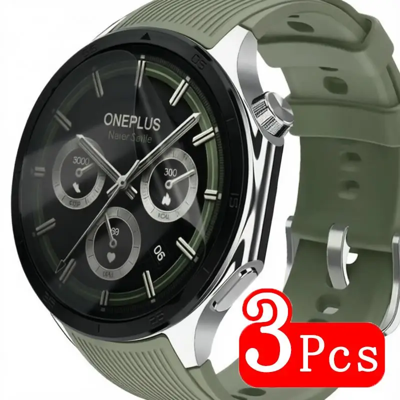 3Pcs Privacy Hydrogel Film For Oneplus Watch 3 Anti-spy Screen Protector Watch 3 43mm