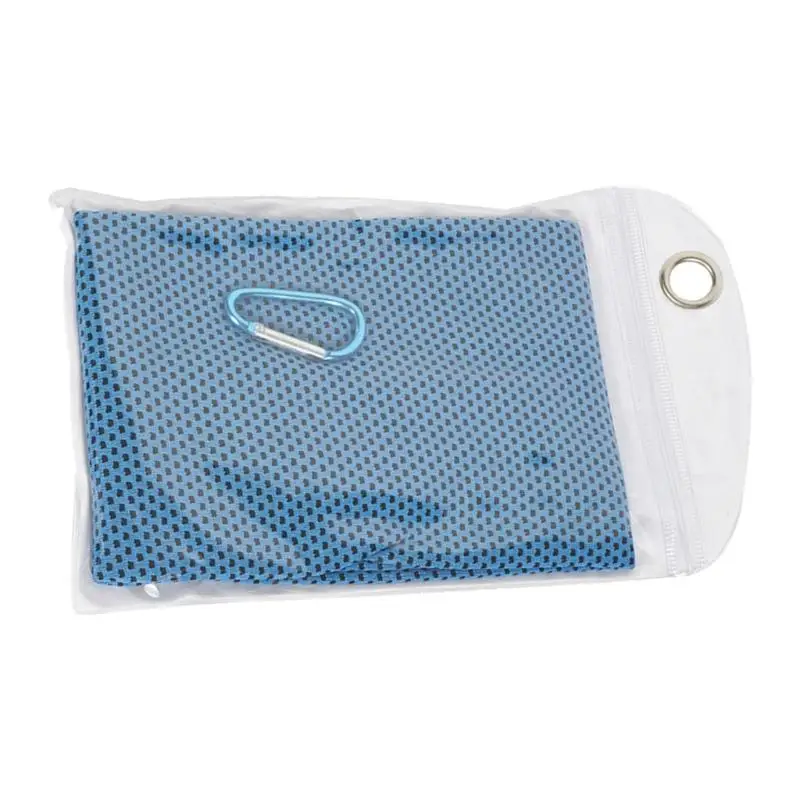 

652F Портативная быстросохнущая охлаждающая ткань Спортивное дорожное полиэстеровое полотенце для фитнеса