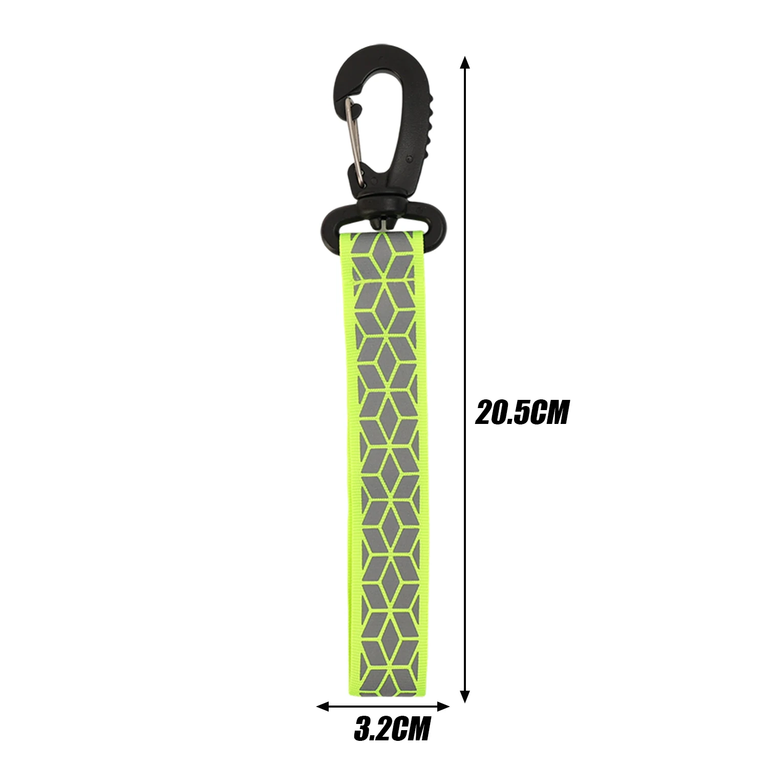 Reflective Safety Pendant Keychain, Multi-functional Accessory