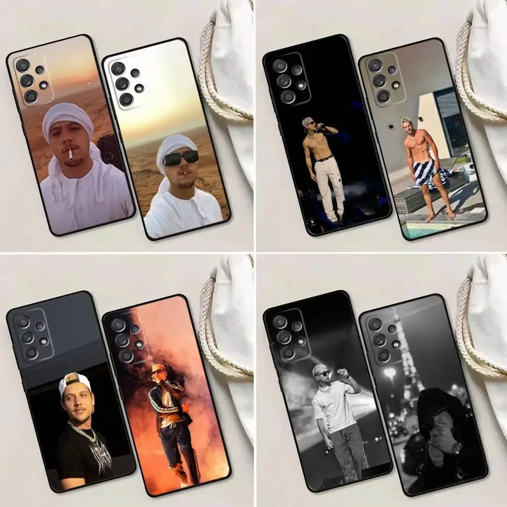 

P-PLK French Rapper M-MathieuS Phone Case For Samsung Galaxy A13,A21s,A22,A31,A32,A52,A53,A71,A80,A91 Soft Black Phone Cover