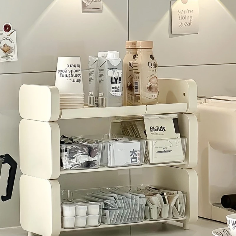 

Tea bag storage box desktop multi-layer rack coffee tea cup cup holder