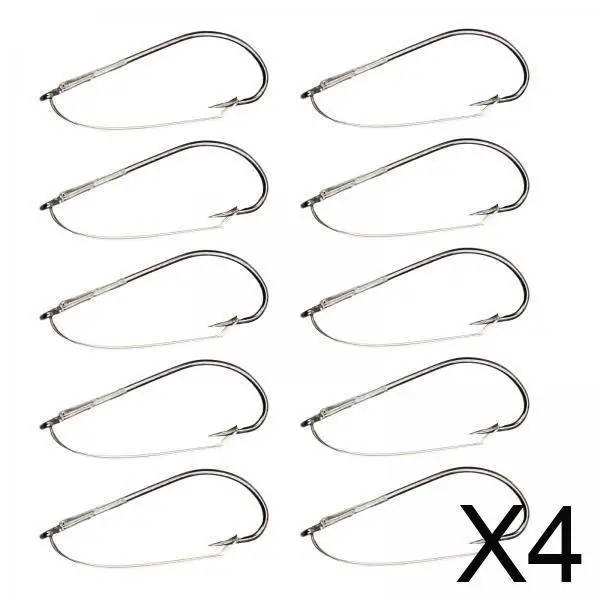 

Рыболовные крючки без сорняков, высокоуглеродистая сталь, широкие червячные крючки с колючками, пресноводный держатель для рыболовных приманок, коробка, комплект