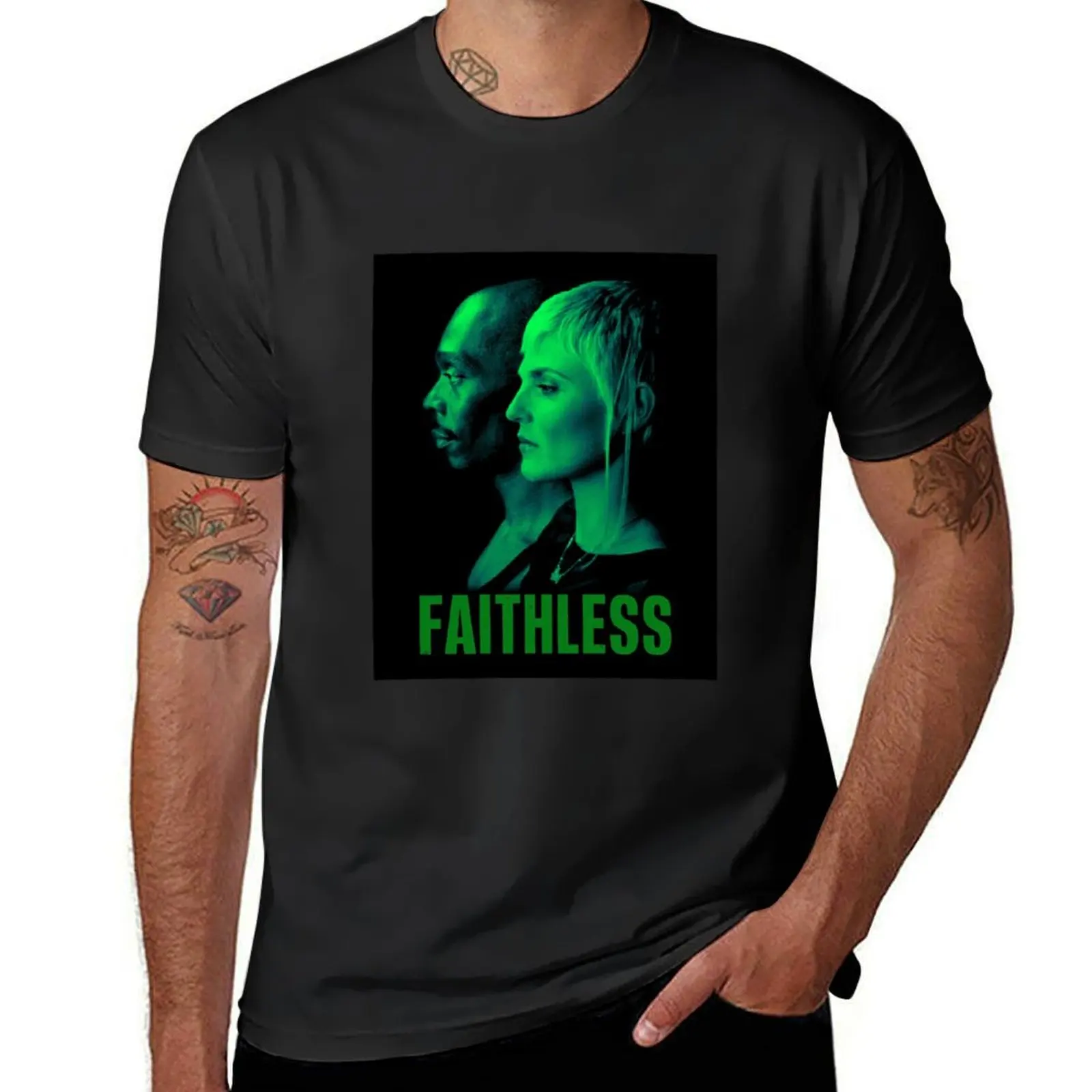 faithless band T-Shirt customs design your own boys animal print mens graphic t-shirts