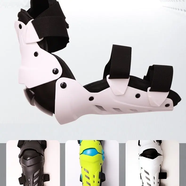 Настраиваемые всесезонные дышащие и противоударные наколенники для мотоциклов и велосипедов для защиты мотоциклистов