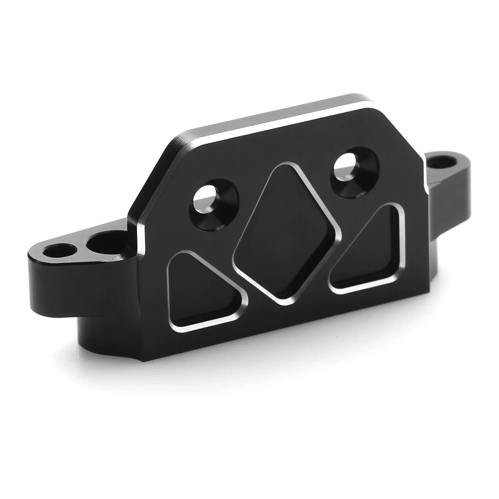 CNC Machined Aluminum Alloy Rear Hinge Pin Brace Mount Plate for Traxxas Slash 4x4 LCG Rally Rustler 4*4