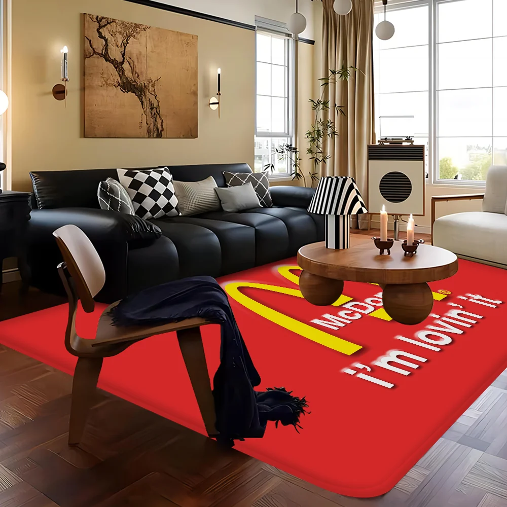 

M-McDonald'S-S Entrance Door Mat Nordic Style Home Doormat Bathroom-Toilet Mats Bedroom Hotel Decor Mat