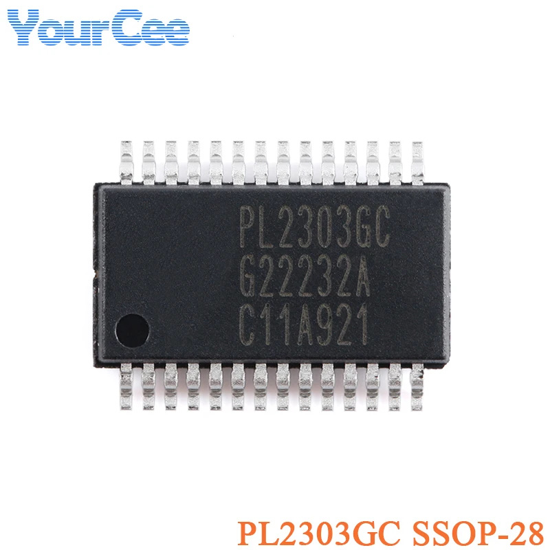 PL2303GC SSOP-28 SMD USB to Serial Bridge Controller Chip IC PL2303