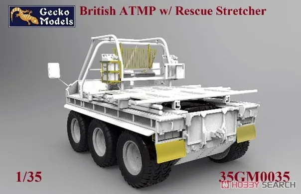 Gecko 35GM0035 1/35 Scale British ATMP w/ Rescue Stretcher Truck Vehicle Hobby Building Craft Toy Plastic Assembly Model Kit