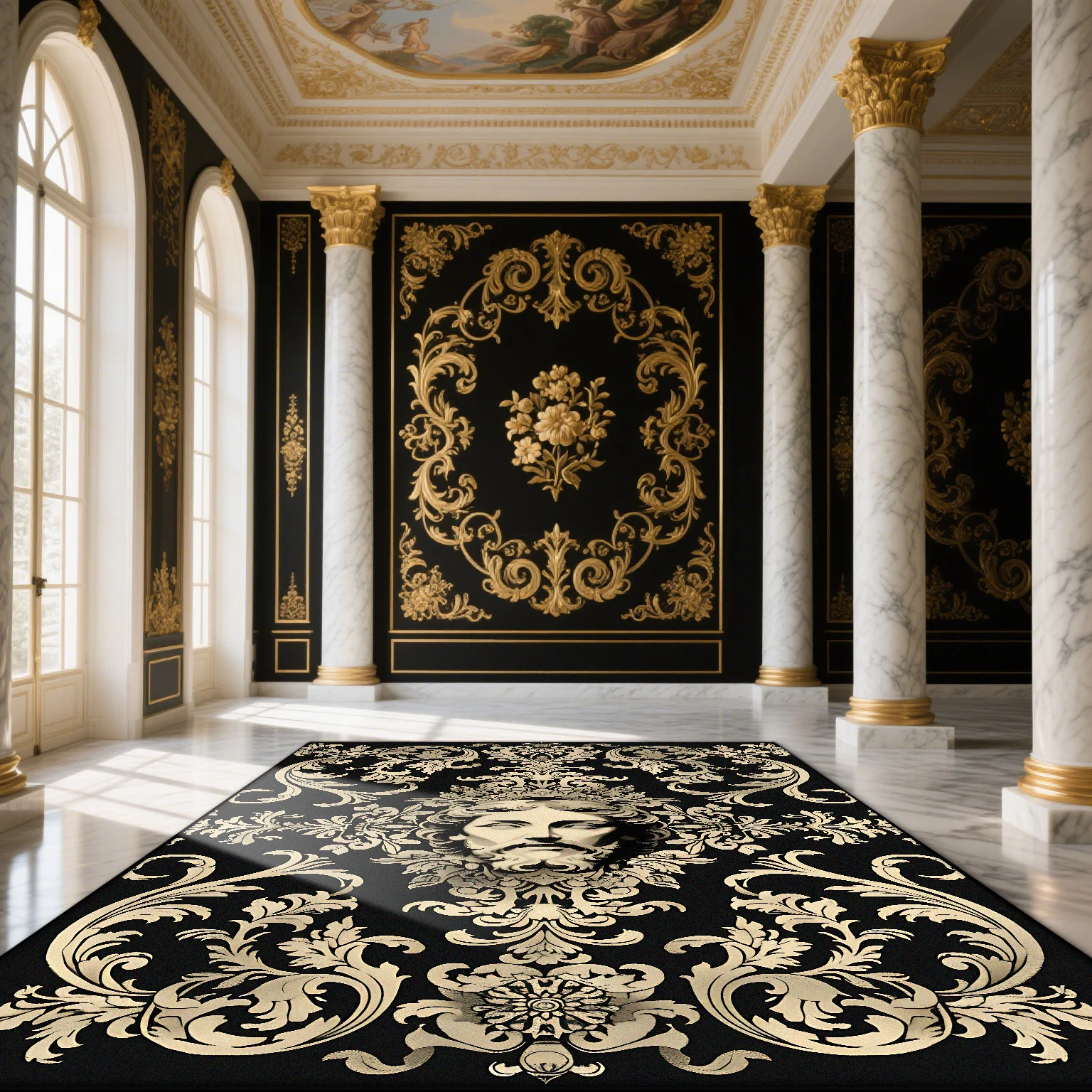 

Ретро КАРПОТ в европейском стиле ДЛЯ ЖИВИЙ КОМНАТЫ Классический моющийся большой ковер Нескользящий коврик для журнальных столиков для спальни Настраиваемые коврики