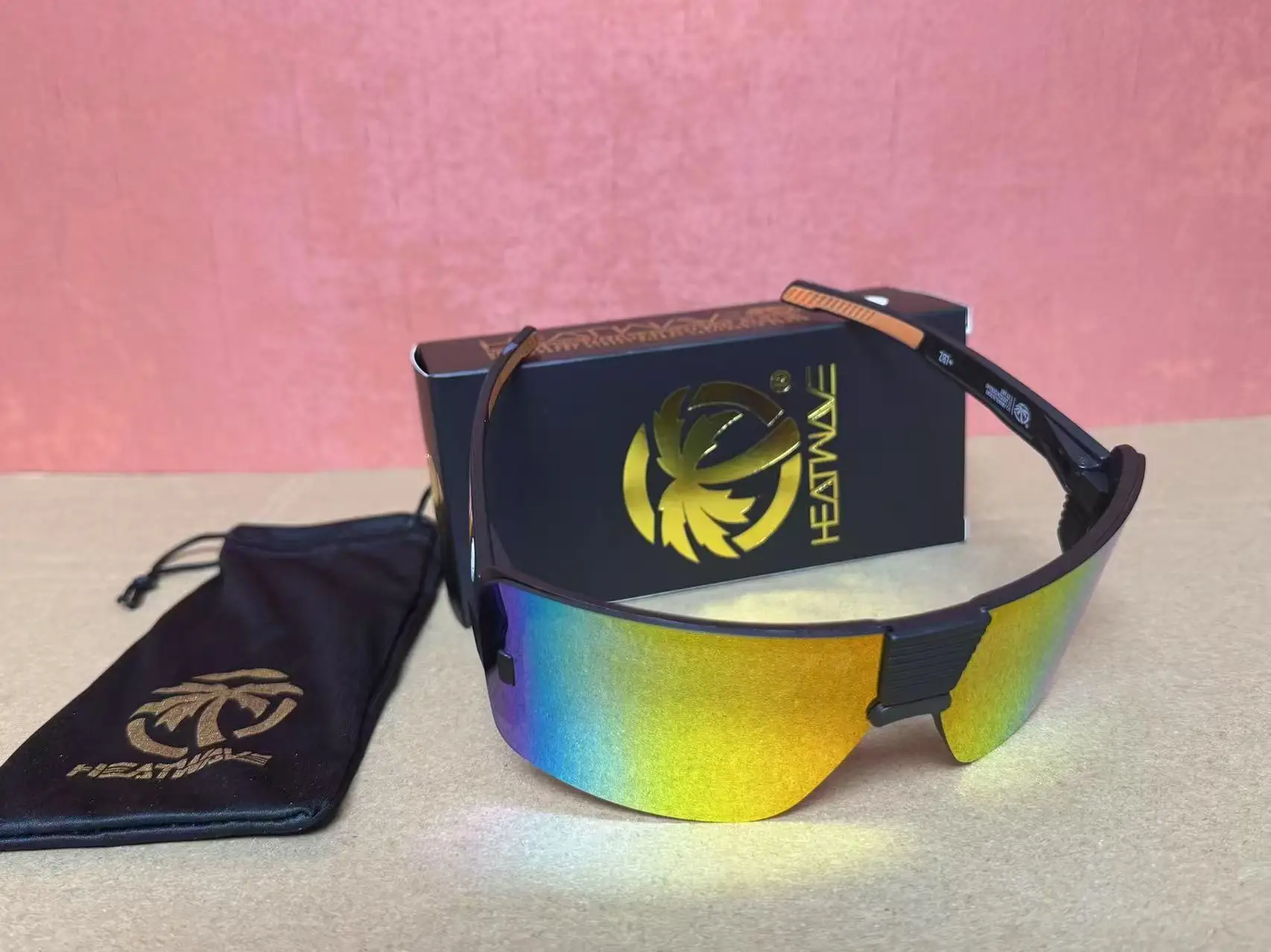 HW09 солнцезащитные очки с тепловой волной, спортивные цельные очки для езды на велосипеде на открытом воздухе, очки UV400High