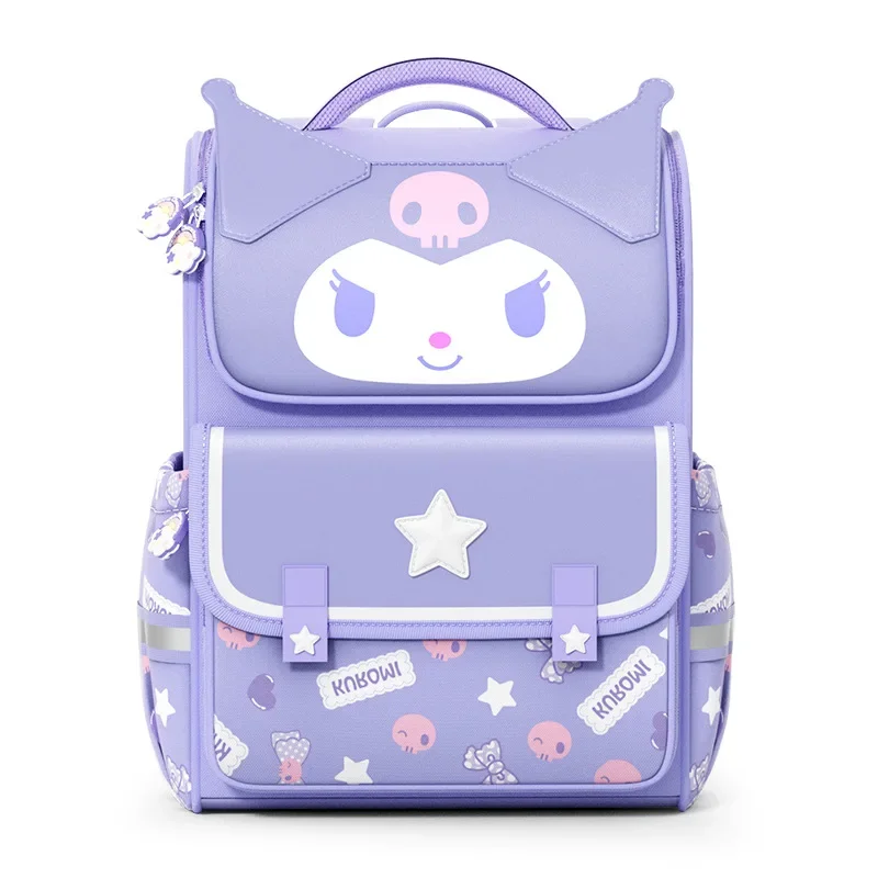 حقيبة ظهر مدرسية جديدة للأطفال من سانريوس، شخصية أنيمي للطلاب، سعة كبيرة، حماية ريدج قابلة للتنفس، رسوم متحركة كاواي