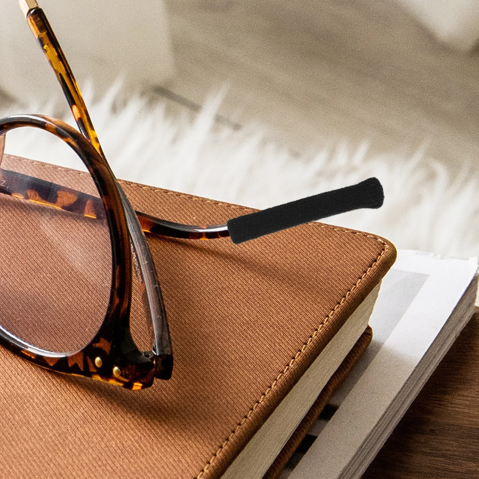 

10pcs Eyeglass End Tips Anti-Slip Glasses Ear Grips Replacement Covers Temple Tips Holders Eyeglass Accessories Retainers