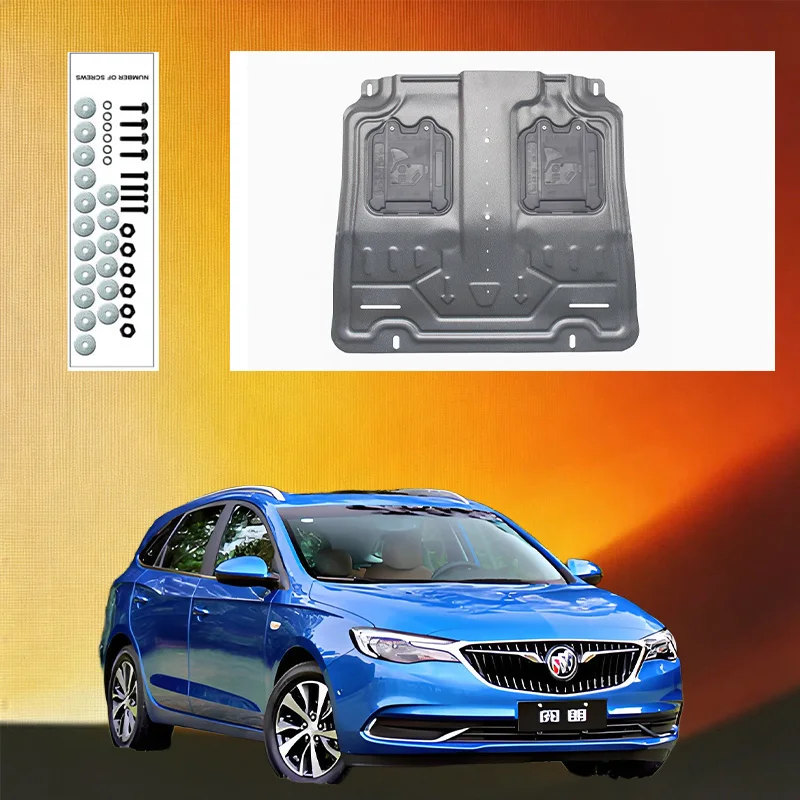 Durable Underbody Protection Engine Skid Plate For  Buick Excelle GX 2018-2019 1.0T 1.3T  High Quality Engine Shield Car