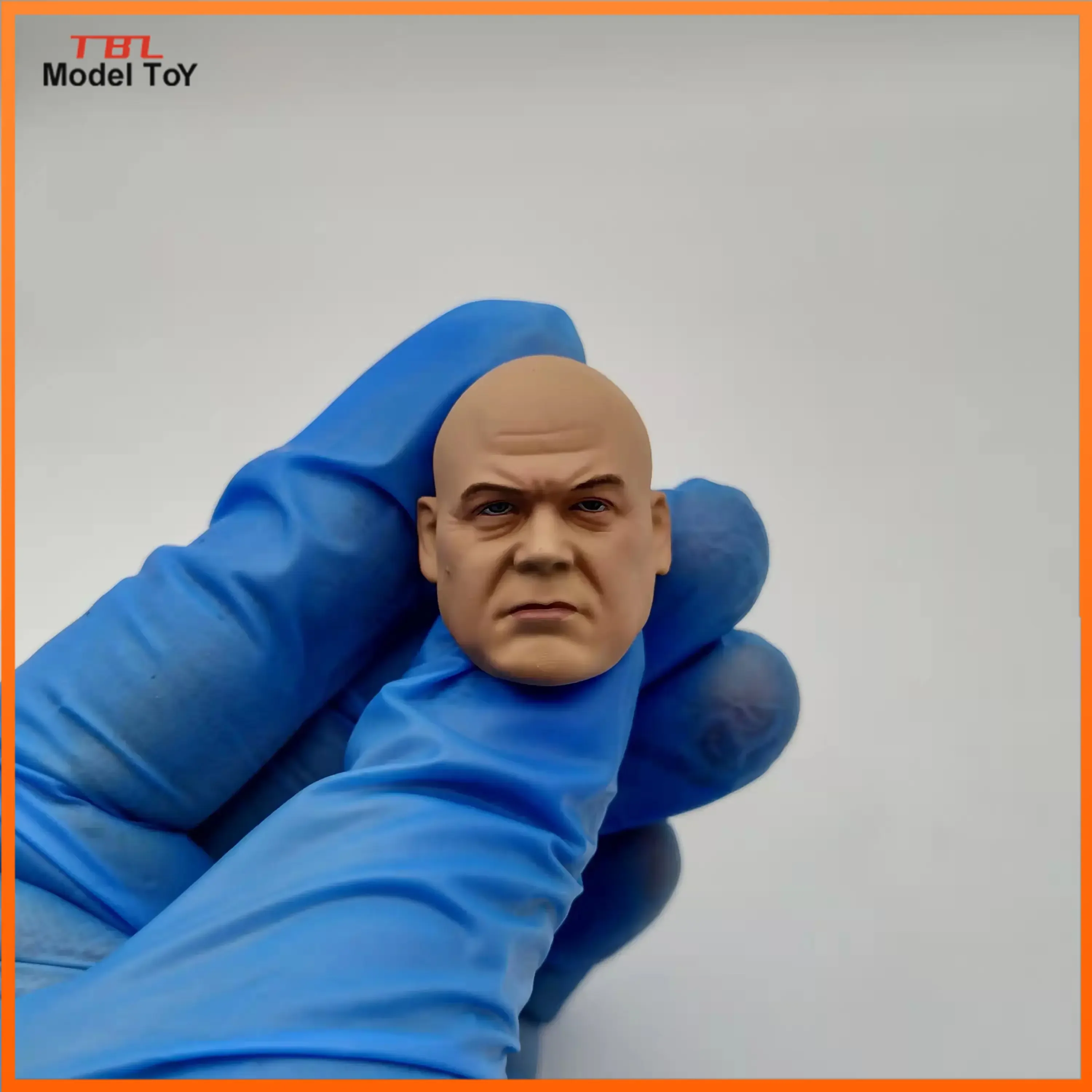 1/12 Scale Wilson Fisk Head Sculpt Kingpin Head Played for 6in Action Figure Doll Toys