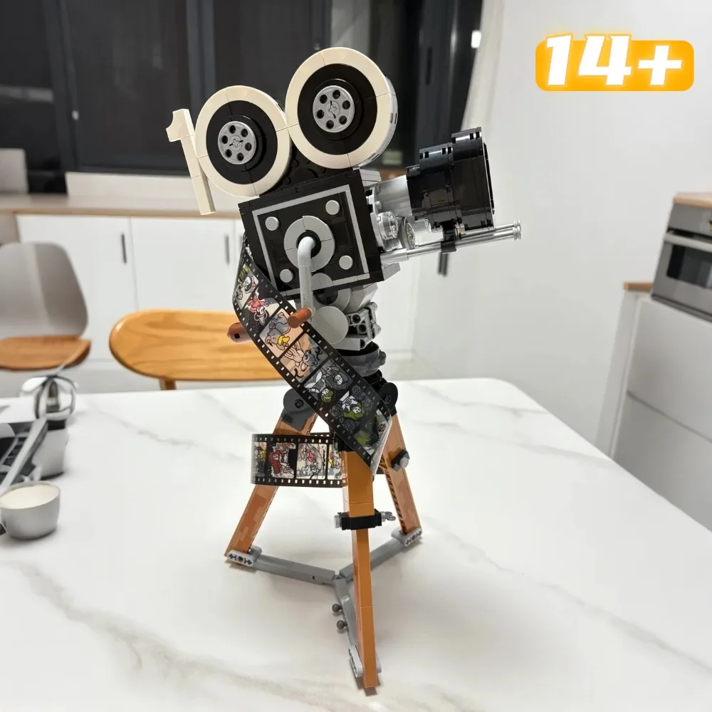 Classic Collector's Edition Retro Vcr Hot Camera Model Toys Assemble Creative Building Blocks Christmas Gifts For Friends