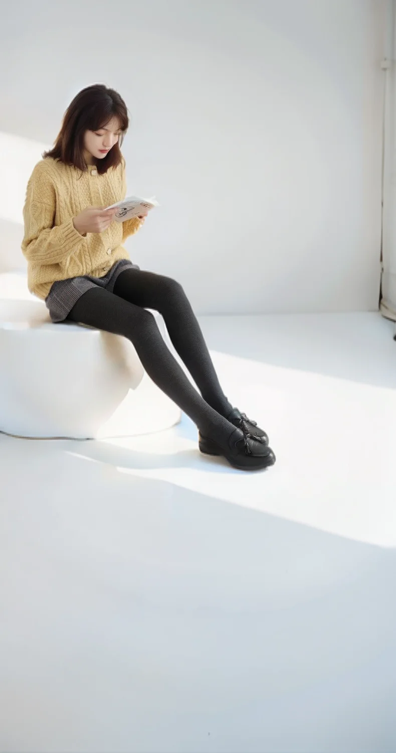طماق مع كعب المرأة Skintight البطن الورك رفع التخسيس أنيق فضفاض قليلا منقوشة داخلي خط المشي لمسافات طويلة الخطوط الطويلة الأصفر