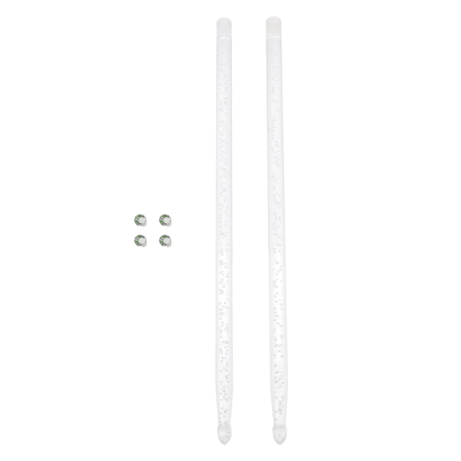 

1Set Light Up Drumstick Luminous Fluorescent Durable Percussion Stick Jazz Snare Stage Drum Accessories Musical Instrument